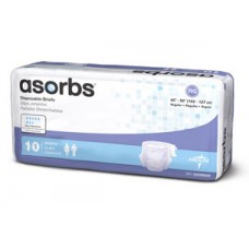 Asorbs® Briefs (one case of 96 MD)  Medline 