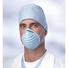 Medline Surgical Cone-Style Masks w/Headband, Case of 300 masks