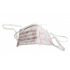 Medline Pink Ribbon Surgical Face Masks, 300 in a case