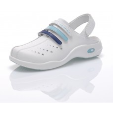 Oxypas Footware & Socks Ultralite Clog With Adjustable Heel Strap (Size 5) CLARAGRN5
