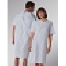 Patient Gowns Overlap Back Tie MDTPG3ROLDEM (Case of 12)