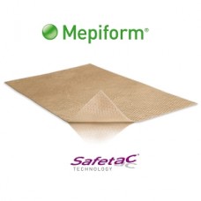 MOLNLYCKE DRESSING,MEPIFORM,1.6"X10",SELF ADHERENT (Box of 5)