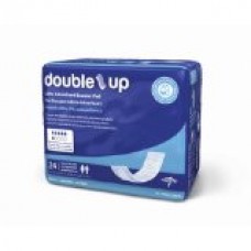 Medline Double-Up Incontinence Liners, 24 Count (Pack of 8)