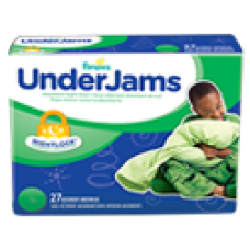 Pampers Under Jams Absorbent Night Wear for Boys