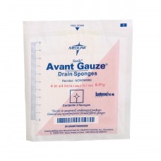 Avant Gauze Sterile Drain Sponge NON256000, 4"X4",6PLY, STRL, 2'S (Case of 600)