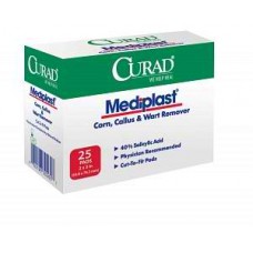 Medline Curad Mediplast Wart Pads, Case of 150