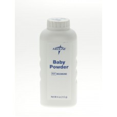 Talc Baby Powder by Johnson & Johnson, 4 ounce Case of 48