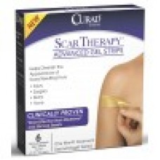 CURAD Advanced Scar Therapy Strips, Case of 24