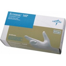Medline Eudermic MP 12" Non-Sterile Powder-Free Latex High Risk Exam Glov, Box of 50 gloves