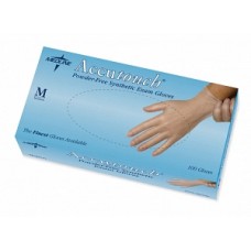 Latex-Free Synthetic Exam Gloves Accutouch Powder-Free,  (Case of 10 Boxes, 1000 pairs)