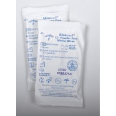 NITRILE Aloetouch Exam Gloves 12" Powder-Free Latex-Free, Case of 400 by Medline
