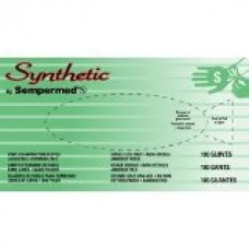  VINYL SYNTHETIC EXAM GLOVES PF by Sempermed-LARGE (Case of 1000)