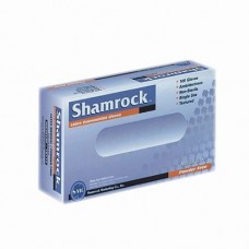 Latex Medium Examination Gloves -Shamrock Powder Free Textured-Sold by the Case 101112