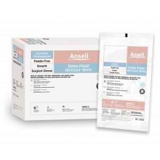 Ansell Healthcare GLOVE,DERMA PRENE ISO WHITE,SIZE 5.5, Box of 50 Gloves