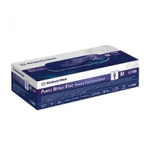 Kimberly-Clark GLOVE,EXAM,NITRILE,PF,LF,LG,PURP,12", Box of 50 gloves