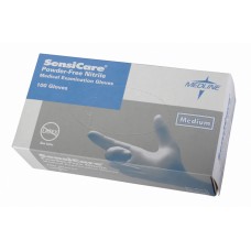 SensiCare GLOVE, EXAM, NITRILE, PF, LF, Medium CASE OF 1,500 Meline MDS8085