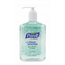 Purell/GOJO GEL,SANITIZER,HAND,PURELL,ALOE,8OZ,PUMP