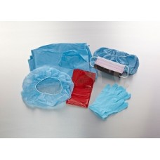 Medline Employee Protection Kits with Eyeshield, Box of 25 kits 