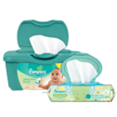 Pampers Natural Clean Baby Wipes
