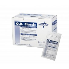 Medline O.R. Classic Sterile Powdered Latex Surgical Gloves, Case of 160 gloves