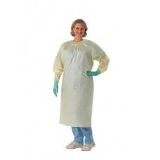 Medline Medium Weight Multi-Ply Fluid Resistant Isolation Gown, Case of 100
