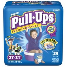 Training Pants by Kimberly-Clark, PULL-UPS, BOYS, 4T-5T (One case of 72 pants)