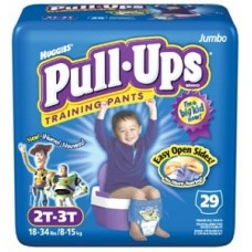 Training Pants by Kimberly-Clark,  PULL-UP, BOY, 4T-5T, JUMBO PK (One case 72 pants) 