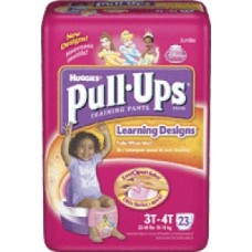 Training Pants, PULL-UPs by Kimberly Clark, GIRL, 3T-4T, JUMB PK (100 pants per case)