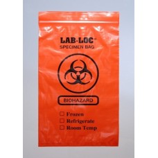 Plastics BAG,SPECIMEN BIO RED 6X9IN 100/BOX Elkay 