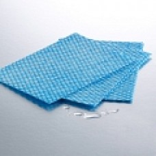 WASHCLOTH,NONWOVEN,10"X13.5"-BLUE by Little Rapids, Case of 500