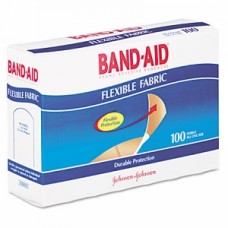 Johnson and Johnson BANDAGE,ADHESIVE,STRIP,FLEX FAB,STRL,1X3, Case of 1200