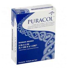 Sterile Puracol Collagen Dressings 4X4.25, Box of 10 